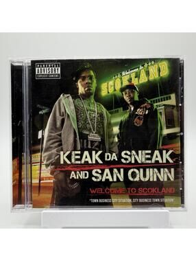Keak Da Sneak & San Quinn - Welcome to Scokland (2008) - Audio CD - Hip Hop